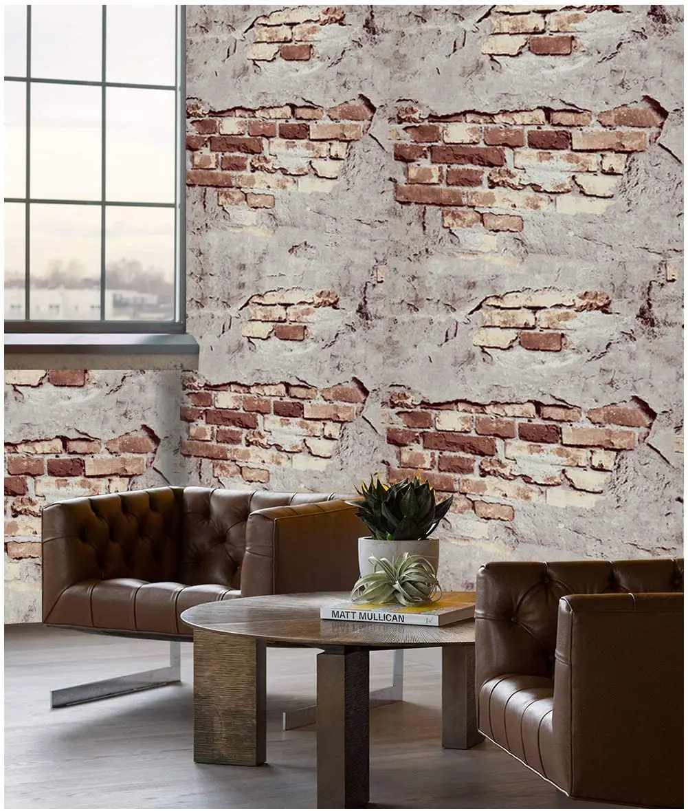 Carta da parati in mattoni carta da parati a buccia e bastone carta da  parati in pietra rossa/grigia autoadesiva per tavolo da appoggio da cucina  facile da pulire - AliExpress, image size:1001x1179