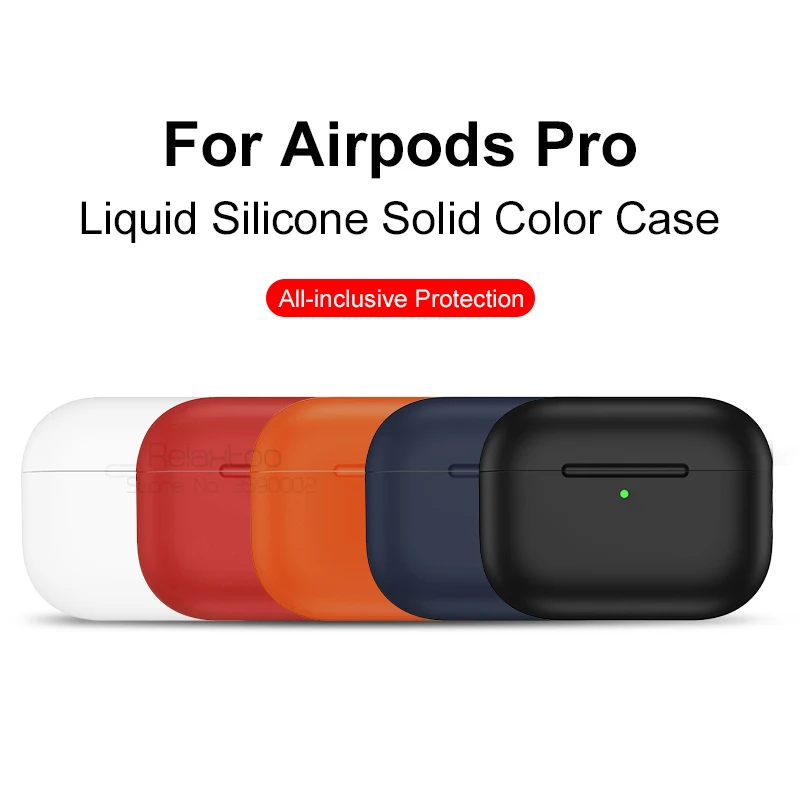 Силиконовый мягкий чехол для Airpods Pro Чехол для Apple Airpods Pro Чехол для беспроводных наушников чехол для Airpod 3 Аксессуары для наушников