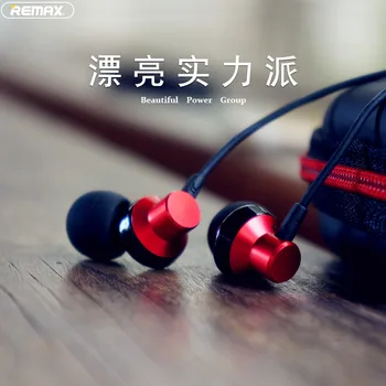 

Remax RM-512 Wired Earbuds Earphone 3.5mm In Ear Earphone Earpiece With Mic Stereo Headset For Xiaomi Huawei Phone Computer