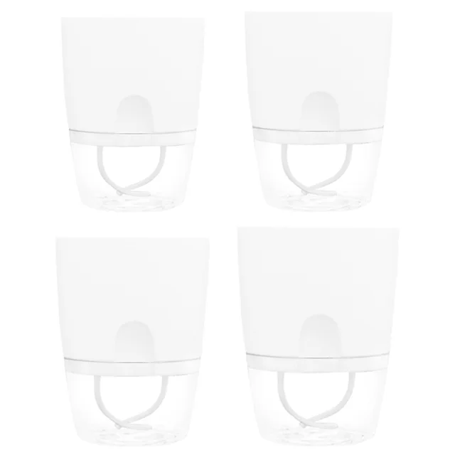 2 Rétegű Automatikus Ön Öntözés Ültetvényes Virágcserép -Öntözött Virág Edény Váza Ültetési Víztartály Ültető Kosár - Image 2