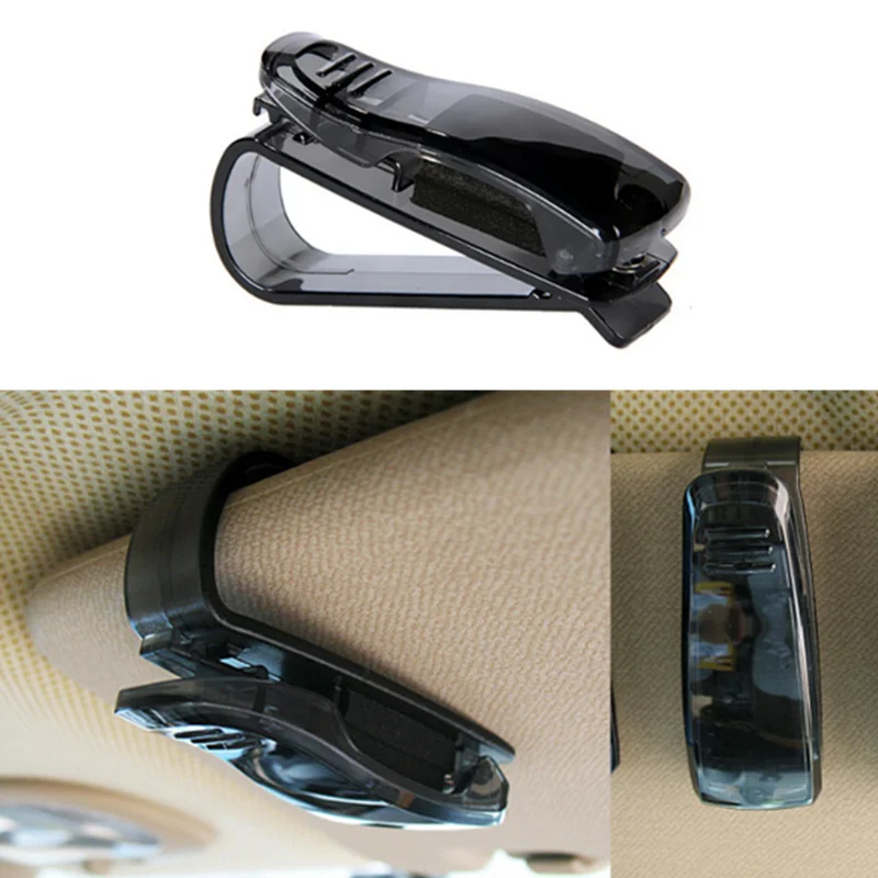 Car Accessory Sun Visor Sunglass Glasses Clip Ticket Holder Stand for Chrysler Aspen Pacifica PT Cruiser Sebring Town Country | Автомобили