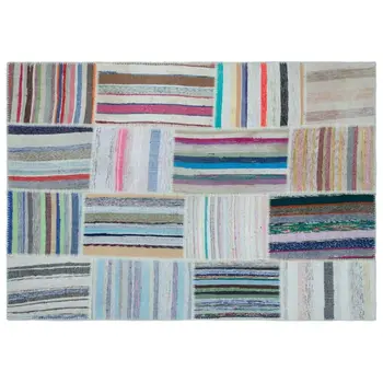 

Handmade Multicolor Vintage Patchwork Rug Area Rug 160x226 Cm-5'3''X7'5''