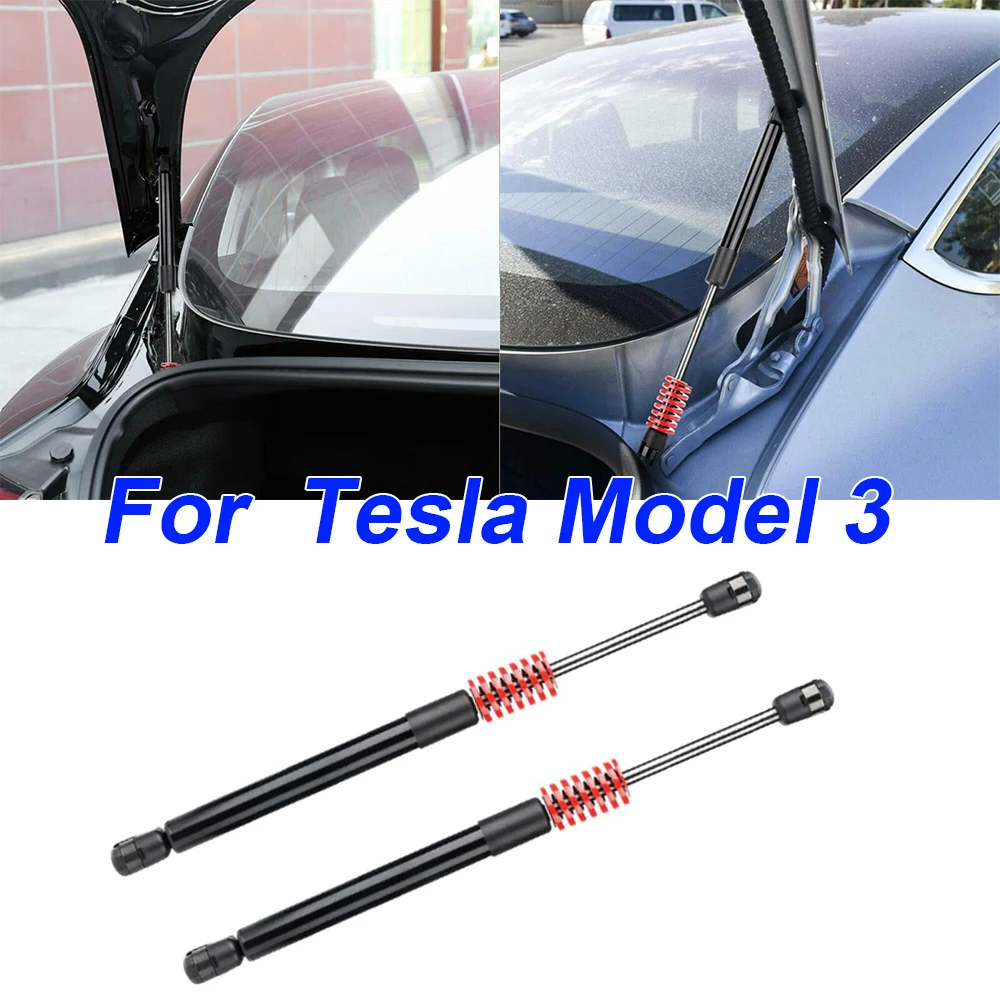 Поддержка багажника лифт стойки сзади 2 шт. для Tesla модель 3 внешние аксессуары и высокое качество