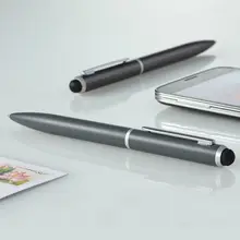 2 в 1 емкостный стилус с шариковой ручкой для письма с сенсорным экраном