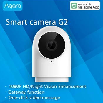 

Aqara G2 Camera Hub Gateway version Zigbee 3.0 WiFi 1080P Smart IP webcam Work with Xiaomi Mi Home App night vision Voice calls