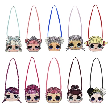 

2020 New LOL Surprise Dolls Cute Anime Cartoon Printing Fashing Small Bag Shoulder Backpack Children's Girls