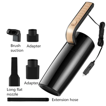 

Car Vacuum Cleaner 120w Strong Suction Wet And Dry Car Vacuum Cleaner Handheld High Power