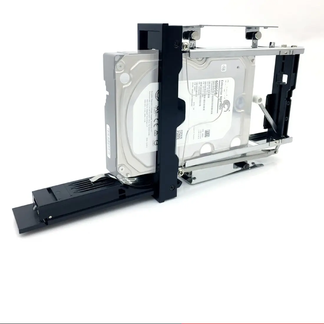 TOOLFREE 3.5-inch 6.0Gbps SATA Hard Drive Extraction Box Optical Drive Bit Hard Disk Bracket Bay with SATA Cable