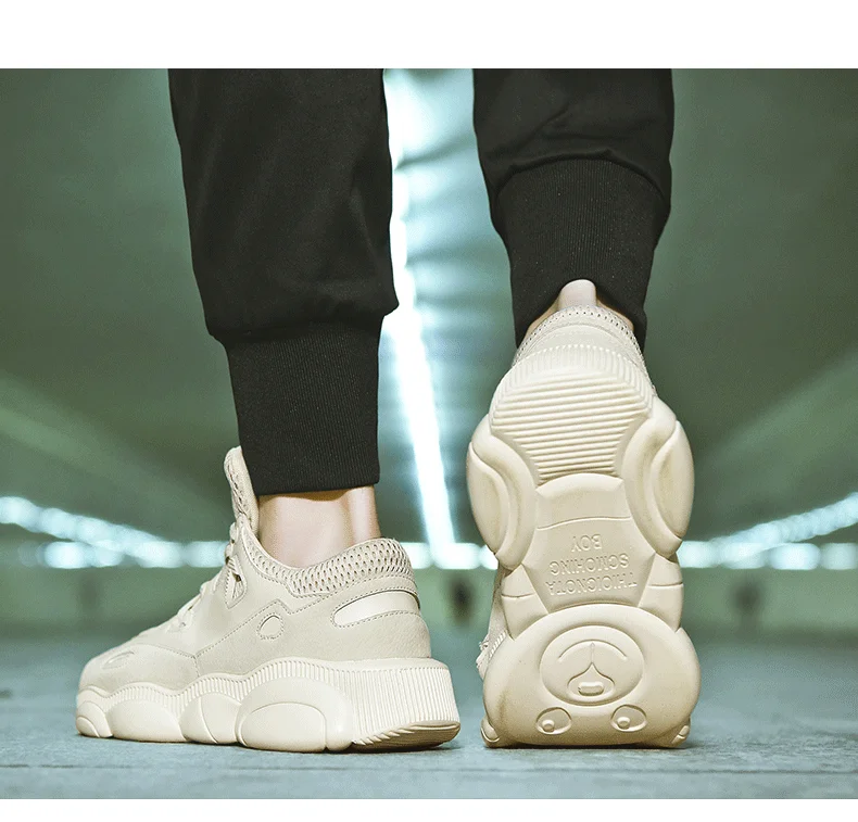 Беговые кроссовки, воздух 500 v2 boost уличные кроссовки 500 pig balanciaga erkek Сливочная глина chaussures femme zapatos de hombre