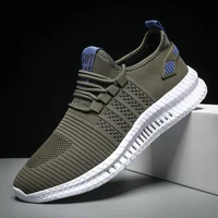 Fashion Men's Casual Shoes Breathable Mesh Men Running Sneakers Lightweight Lace-up Tennis Sports Shoes Male Walking Sneakers 5