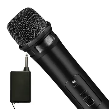 

Microphone Handheld Speakers Stage Home Outdoor Dynamic Parties Singing Wireless Recording Karaoke Plug And Play Battery Powered