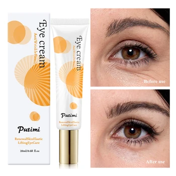 

PUTIMI Eye Cream Anti-Wrinkle Anti-Age Remover Dark Circles Eyes Care Against Puffiness And Eye Bags Nourish Firming Skin Care