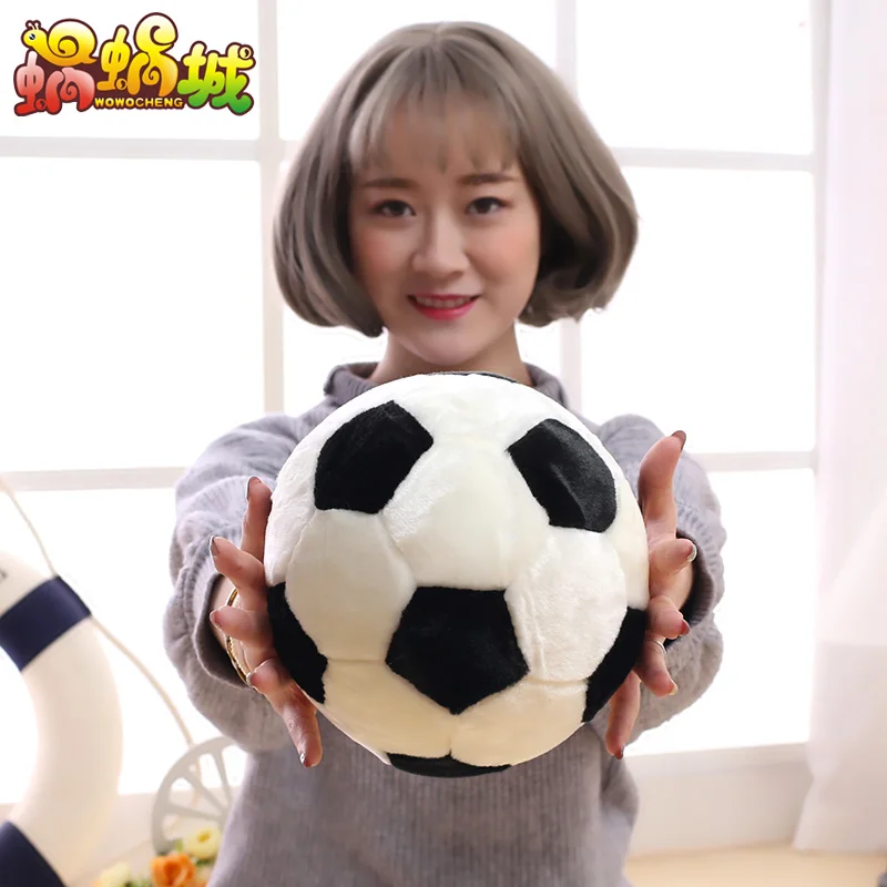 Simulation Football Plush Toy Pillow Doll Indoor Baby Children's Toy Doll Princess Sleep Birthday Gift pillow nap pillow kids toy birthday gift football stuffed toys soccer ball plush toy sofa cushion simulation ball plush toys