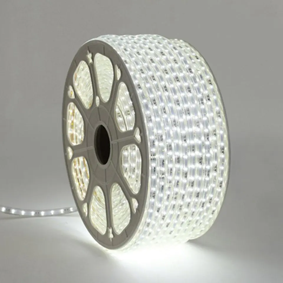 Светодиодная лента WAKYF 120 Led s/m SMD 3014 В переменного тока водонепроницаемая IP67 +
