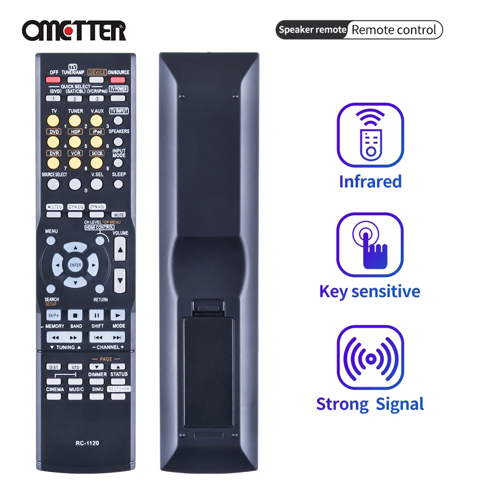Новый телефон с дистанционным управлением для системы ресивера Denon AV RC-1120 DHT590BA