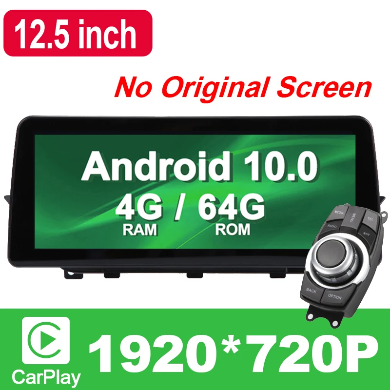Автомобильная система GPS-навигации 12 5 дюйма 4 Гб ОЗУ Android 10 0 стерео радио для BMW X1 E84