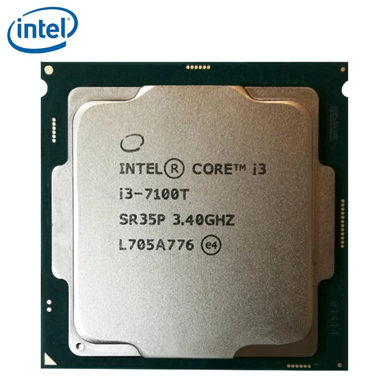 Intel Core i3-7100T Dual-core 3.4GHz 3MB Cache i3 7100T LGA 1151 35W CPU Desktop Processor tested 100% working | Компьютеры и офис