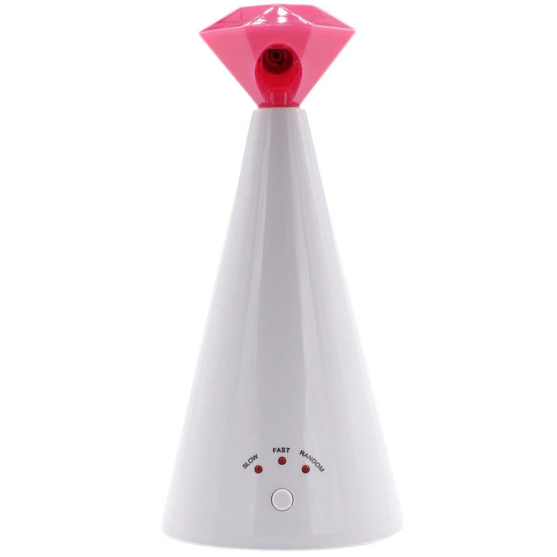 Red Топ! автоматической лазерной игрушка для кошки+ 3-в-1 Chase игрушка Интерактивная кошка Chase игрушка 3 вращающийся режима автоматического отключения Aa Батарея работает Kitte - Цвет: Red