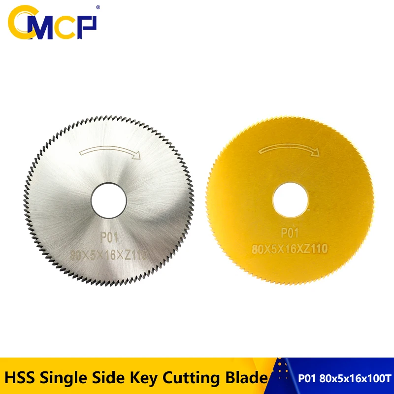 CMCP 1 шт. P01 80x5x16x100T станок для резки ключей из быстрорежущей стали лезвие с