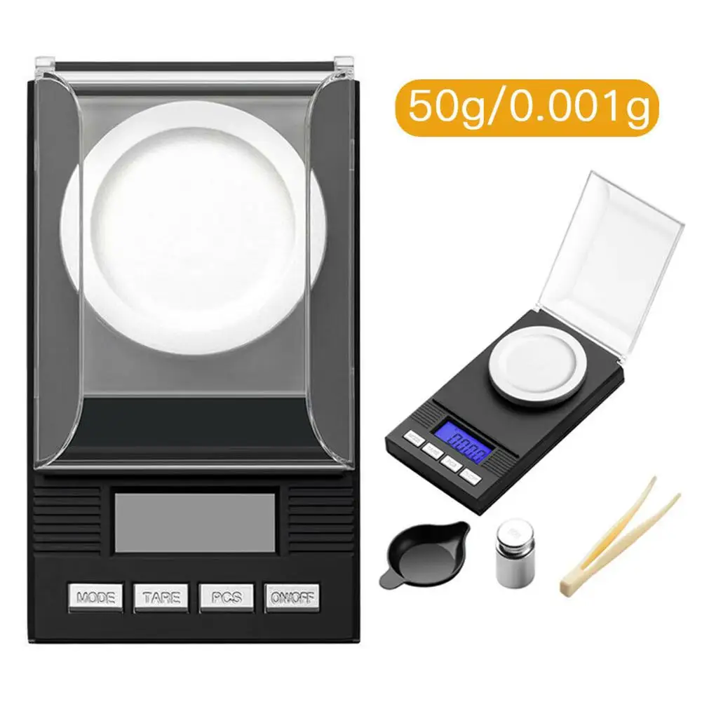 

Mini Libra High Accuracy Weigh Balance Pockets Precision Electronic Jewelry Weight Scales Mini Digital Scales 10gX0.001g/20gX0.0