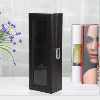 

Watch Box PU Leather Watch Box Black Watch Holder Watch Box Jewelry Box Watch Box Professional Holder Organization