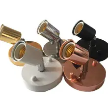 E27 рулевой универсальная лампа держатель 180 градусов к высокой термостойкости керамический винт патрон аксессуары для освещения