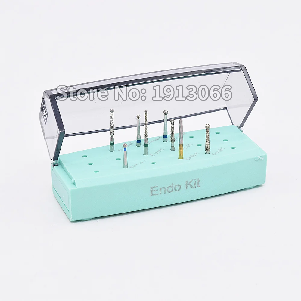 1 комплект стоматологических алмазных буров набор для сверления зубных