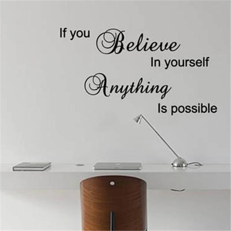 Motivacional parede decalque inspirador estudante faculdade dormit rio 