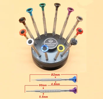 Best Anti-Skip T Shape Screwdriver Set 0.5~3.0mm Size With 24 Tipes For Watch Repair
