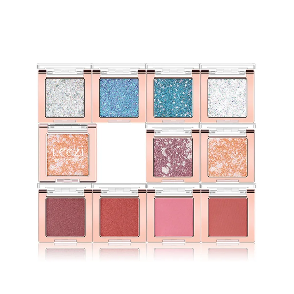 Новое поступление Shimmer Shine Diamond Eyeshadow High Flash монохромные кончики пальцев крутые трендовые тени для век 10 групп цветов