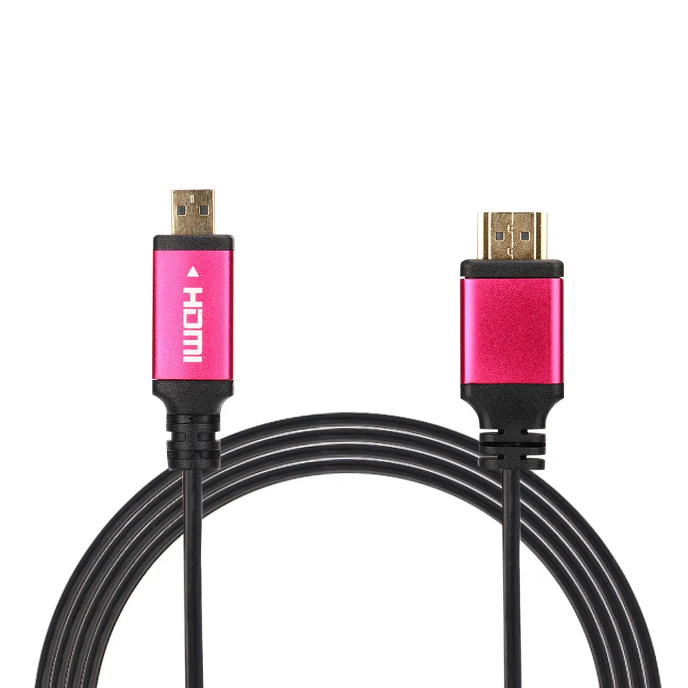 Micro HDMI к HDMI кабель с высоким уровнем Скорость кабель с поддержкой Ethernet 4K micro hdmi кабель 5 м 53000A