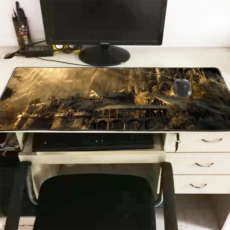  Lord of The Rings Gaming Mouse Pad Locking Edge Large Mouse Mat PC Computer Laptop Mouse Pad for CS