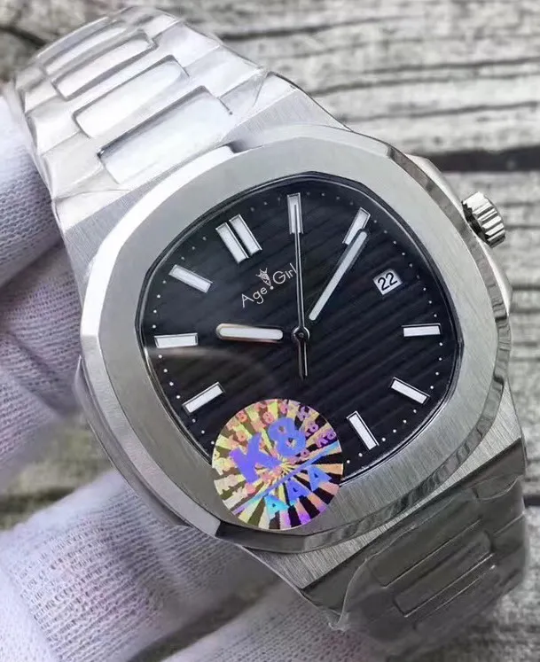 

Luxury Brand New Automatic Mechanical Men Sapphire Glass Back Transparent Black Blue Dial Glide Sooth Second Luminous Watch AAA+