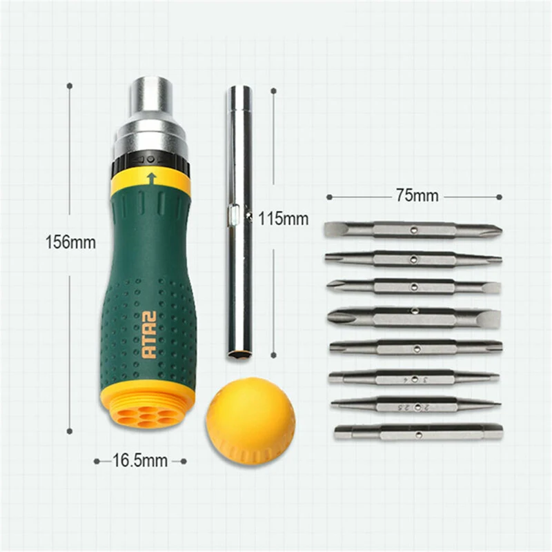 Hand Tool 19-in-1 Multi-Tool Screwdriver Kits Home Repair Tool Set Accessories Tool screwdriver bit set