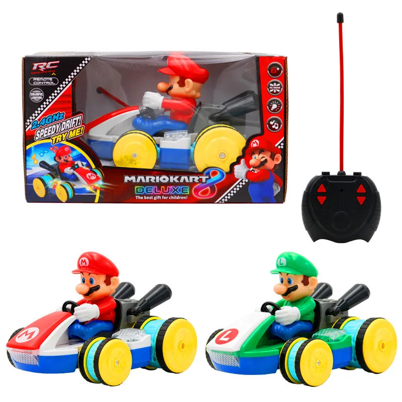 21 см Новая одежда для маленькой девочки 2 типов Super Mario Bros RC автомобиль Фигурки