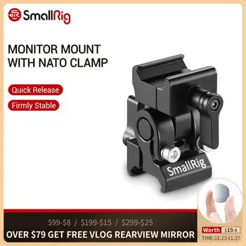 

SmallRig Quick Release EVF Mount With Nato Clamp For Universal DSLR Camera 5"And 7"Monitor Mount -2205