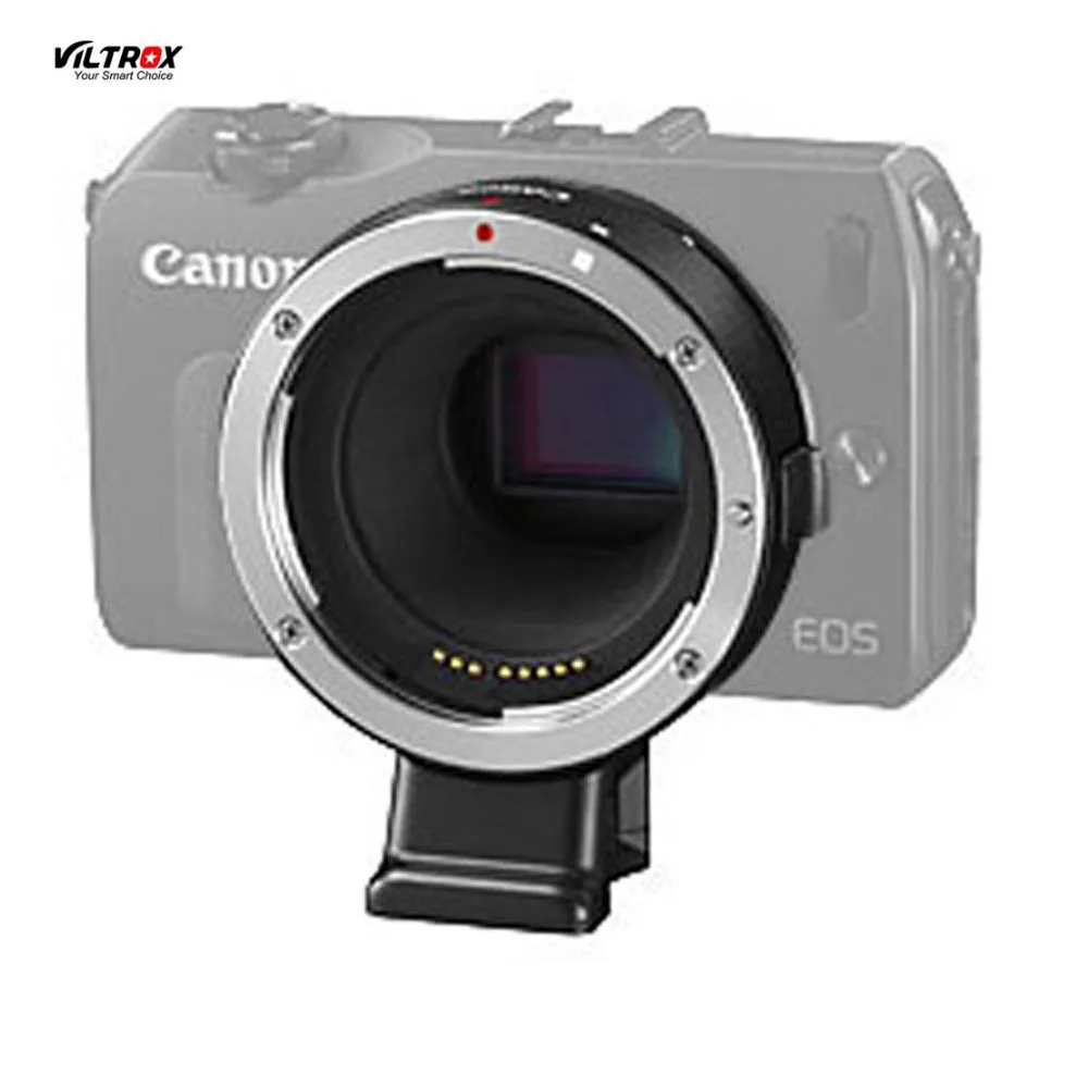 Viltrox EF-EOSM Electronic Auto Focus Lens adapter for Canon EOS EF EF-S lens to EOS M EF-M M2 M3 M5 M6 M10 M50 M100 Camera