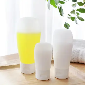 

5Pcs 30/60/100ml Portable Travel Shampoo Lotion Empty Storage Bottle Container It can be used to store shampoo shower gel lotion