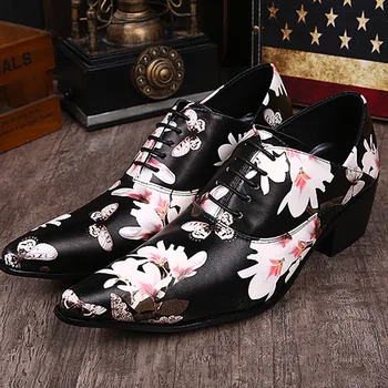 

Shoes Korean Style Sapato Man Genuine Leather Loafers Cow Leather Slip-on Rubber Solid Pointed Toe Leisure Full Grain Leather