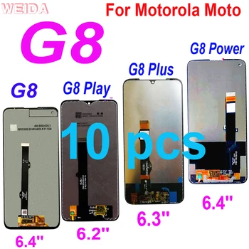 

10 PCS AAA+ For Motorola Moto G8 XT2045 G8 Play XT2015 G8 plusÂ LCD Display Touch Screen Digitizer Assembly for Moto G8 Power LCD