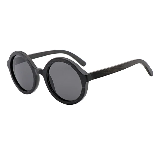 Retro Fashion Sunshades Men's Bamboo Frame Sunglasses Polarized Carved Design Driving Square Style очки солнечные женские 9