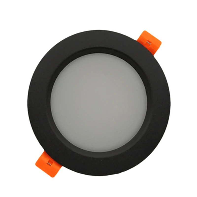 Светодиодный вниз светильник 220V LED пятно света светодиодный вниз светильник с регулируемой яркостью, 3W 5 Вт 7 Вт 9 Вт 12 Вт светодиодные утопленный ультратонкое естественное освещение CRI> 80 светодиодный потолочный светильник светодиодный-лампа с плафоном