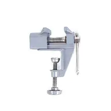 Универсальный мини-Настольный тиски из алюминиевого сплава, настольный винт, тиски, зажим, винтовые тиски для рукоделия, фиксированный инструмент для ремонта, электрический