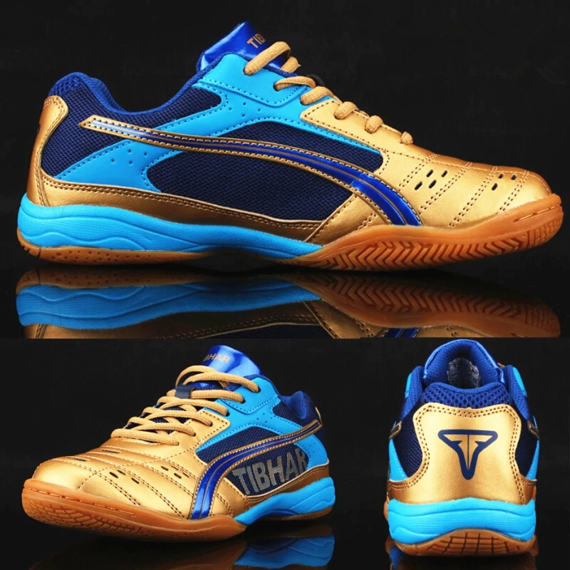 Sports Shoes TIBHAR Table Tennis Shoes Lightweight Comfortable Wear-resistant Professional Ping Pong Sneakers