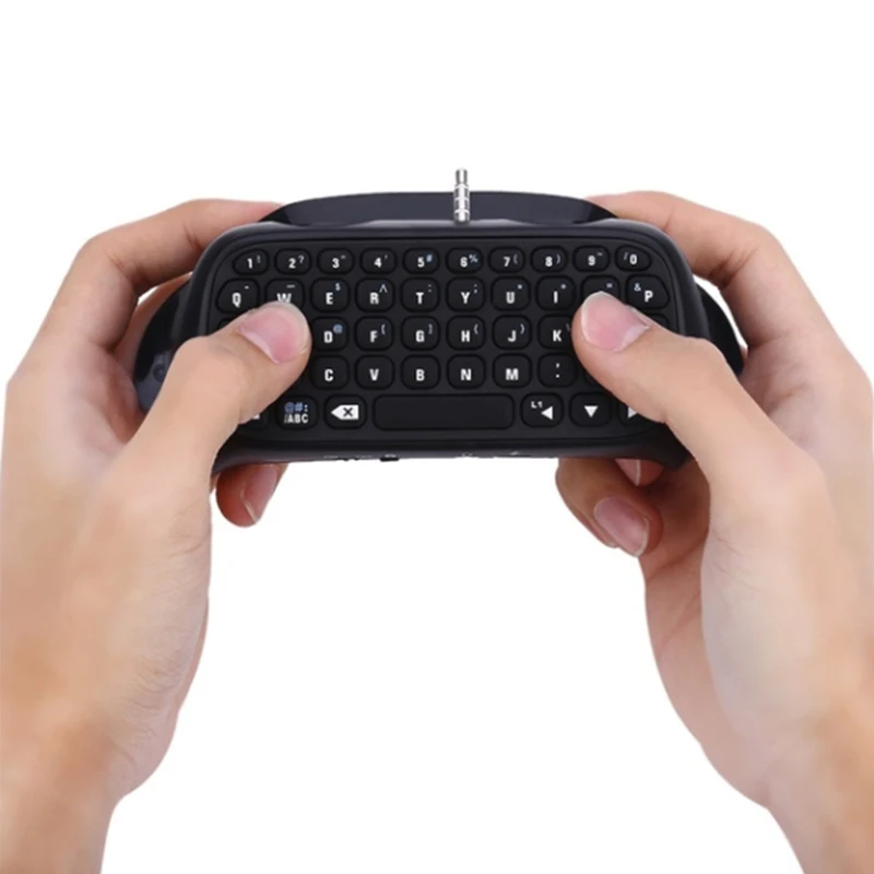 Bluetooth мини беспроводная клавиатура для чата клавиатура игровые консоли для sony Playstation 4 PS4 контроллер игровая клавиатура