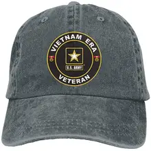 США армии Вьетнама Эра Vet era n регулируемые бейсболки джинсовые шляпы ковбой Спорт на открытом воздухе