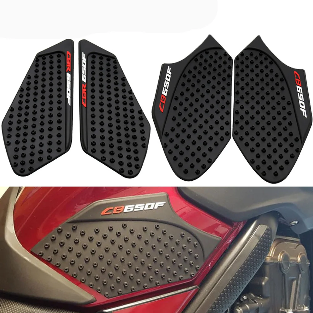 Наклейки на бак CBR650F резиновые защитные прокладки для топливного бака Honda CBR 650F 2013