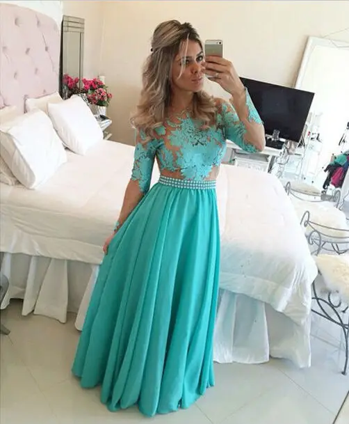 Vestidos Longos Formatura Сексуальное Милое Кружевное белое обнаженное платье для выпускного вечера Abendkleider длинное вечернее платье