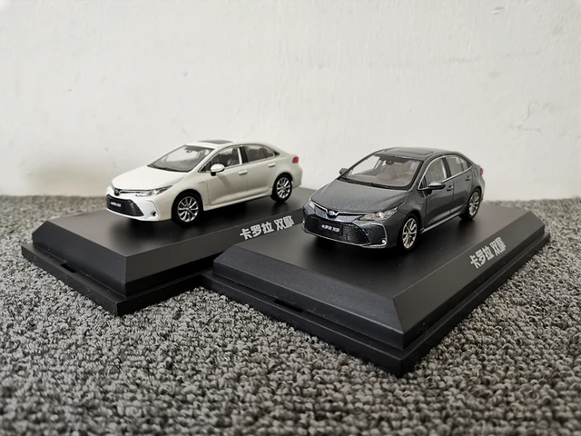 1:43ダイキャストモデルカローラハイブリッド2019セダン合金おもちゃの 