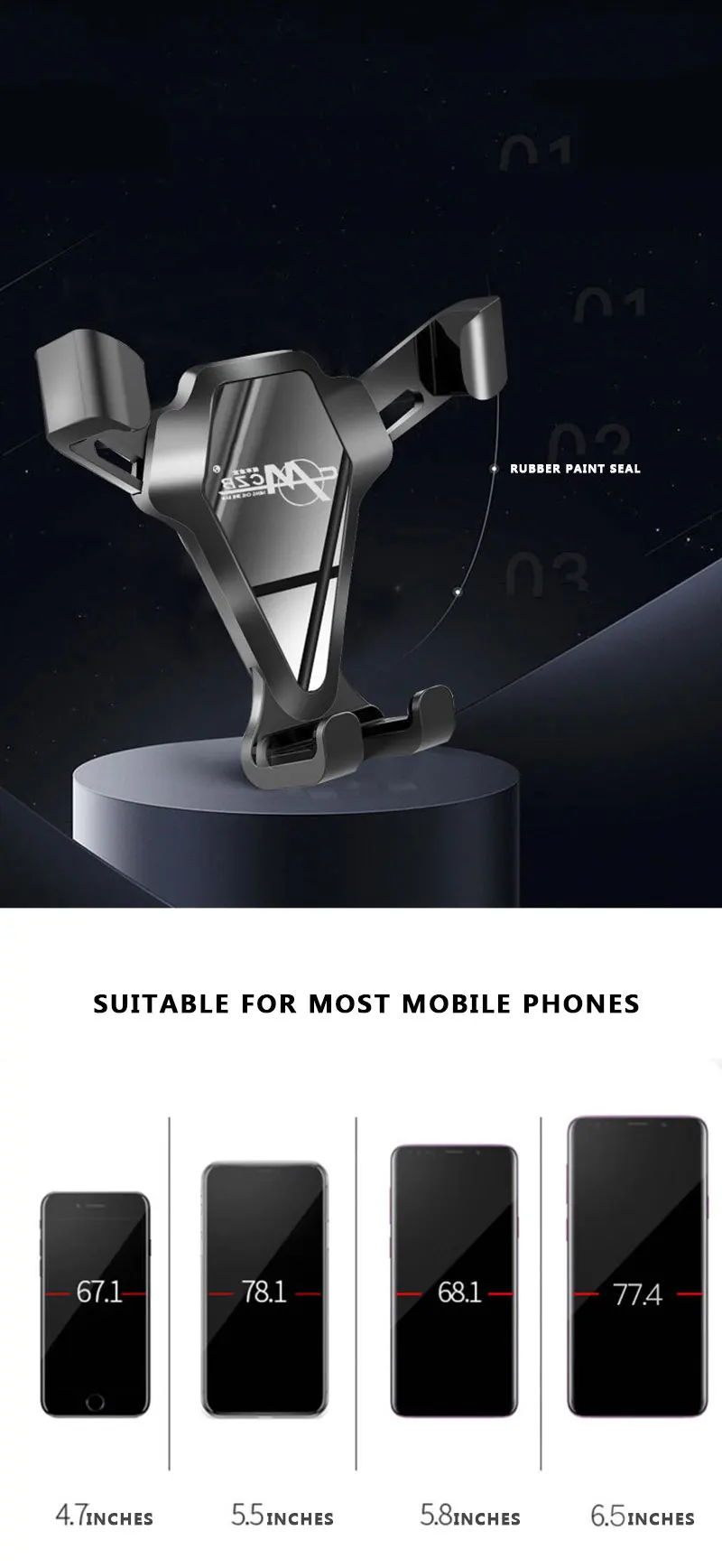 mobile phone stand LISM Sucker Car Phone Holder Mobile Phone Holder Stand in Car No Magnetic GPS Mount Support For iPhone 11 Pro Xiaomi Samsung mobile grip holder